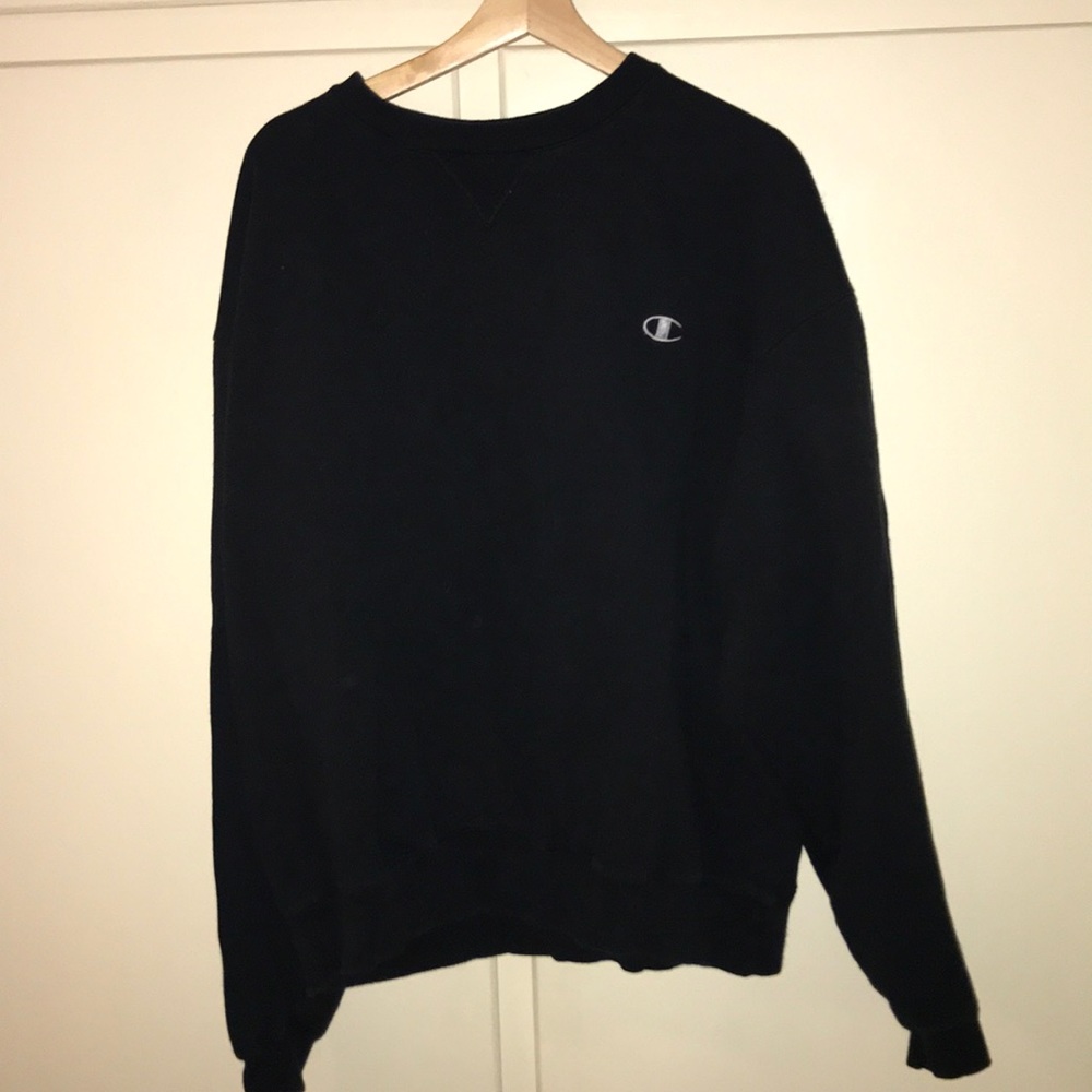 Champion black sweatshirt